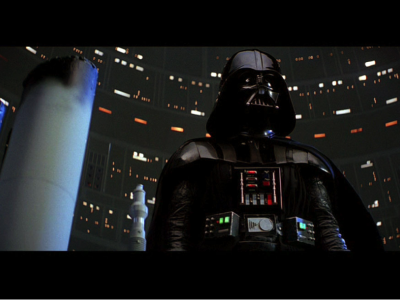 Darth Vader low angle shot